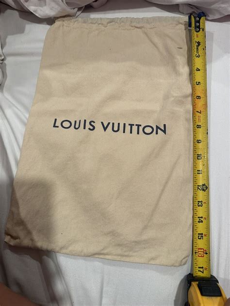 louis vuitton empty bag